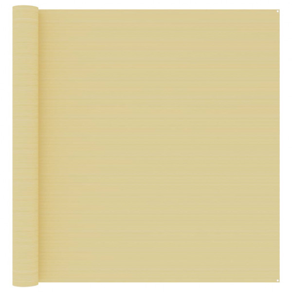 Alfombra para tienda de campaña beige 400x600 cm