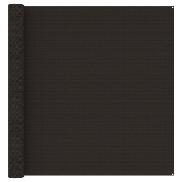 Alfombra para tienda de campaña marrón 300x500 cm