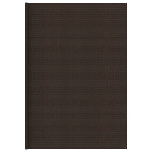 Alfombra para tienda de campaña marrón 400x500 cm