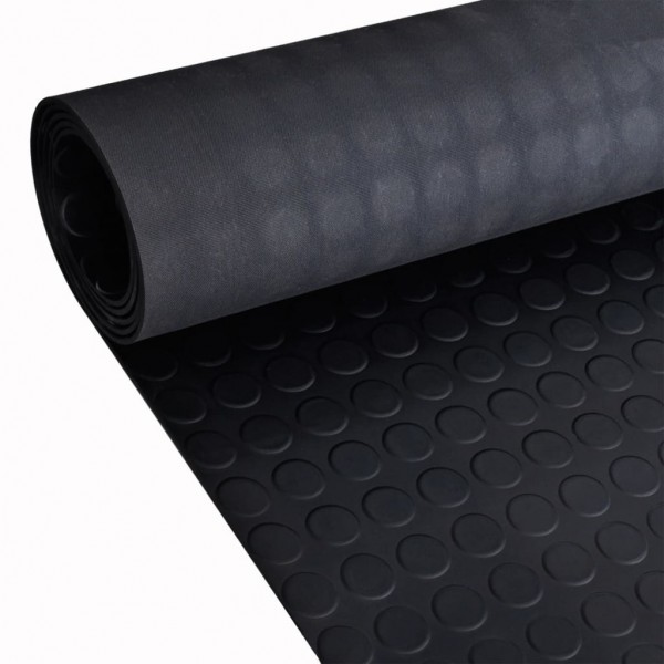 Alfombrilla de goma antideslizante 1.5x2 m 3 mm puntos