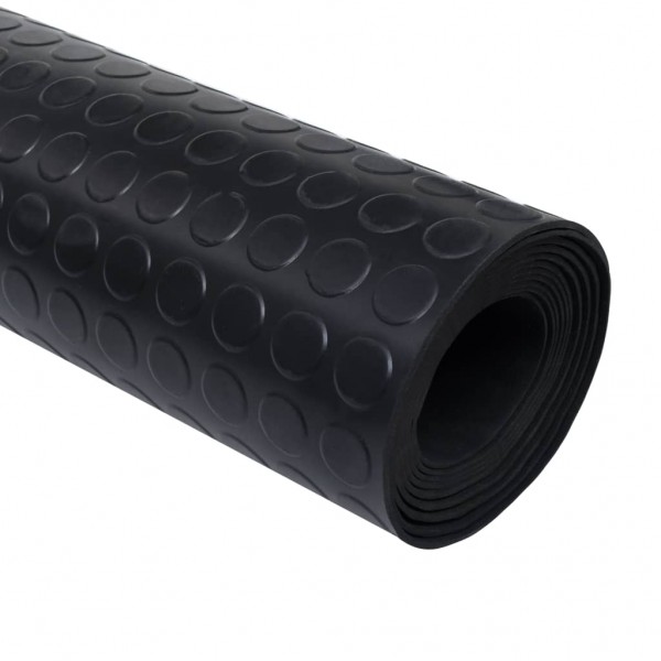 Alfombrilla de goma antideslizante 1.5x4 m 3 mm puntos