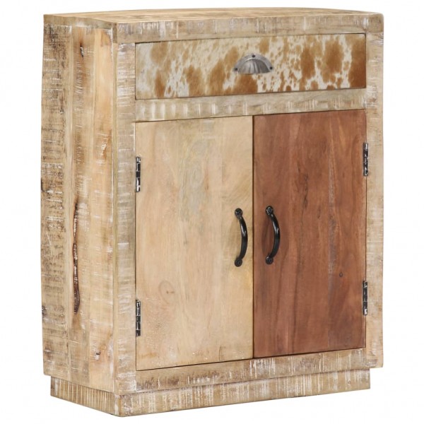 Aparador de madera maciza de mango 60x30x75 cm