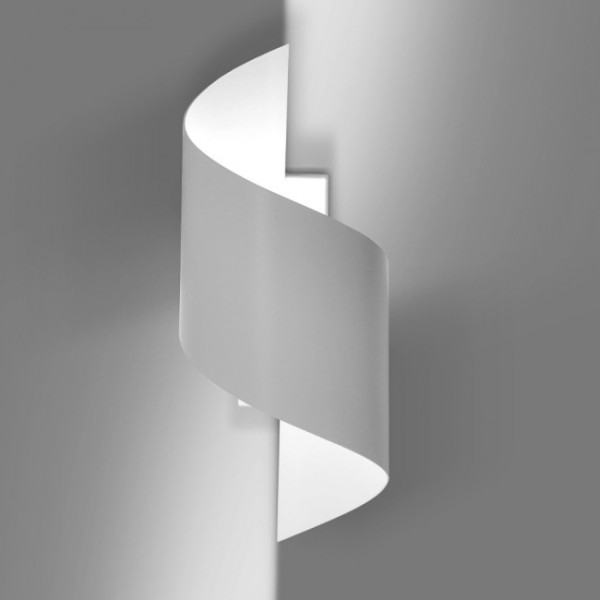 Aplique de pared Snape Blanco