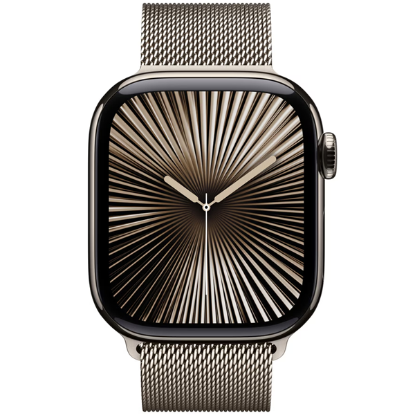 Apple Watch Serie 10 LTE 42mm titanio natural loop S/M milanese natural
