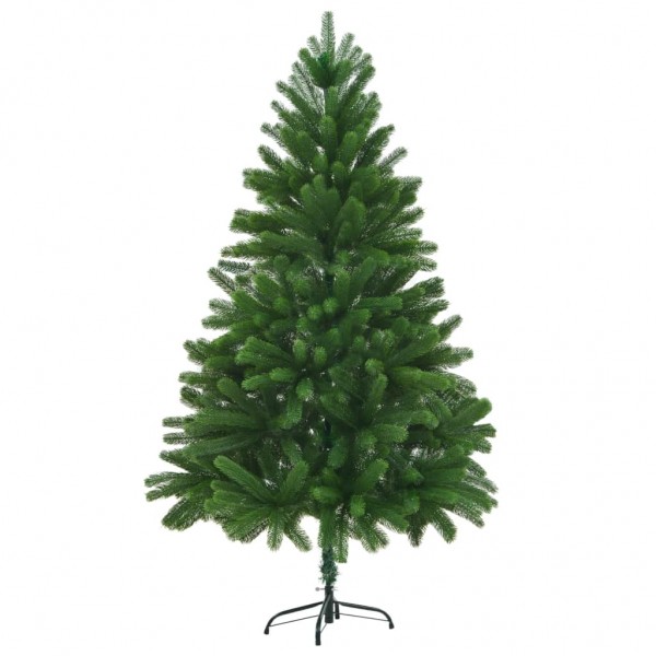 Árbol de Navidad artificial hojas realistas verde 180 cm