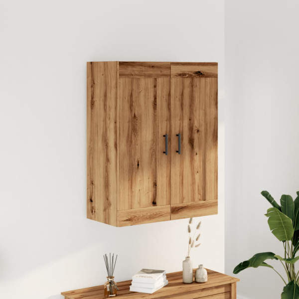 Armario de pared madera ingeniería roble artisan 69.5x34x90 cm