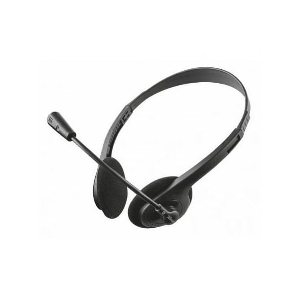 Auriculares Trust Primo Chat negro