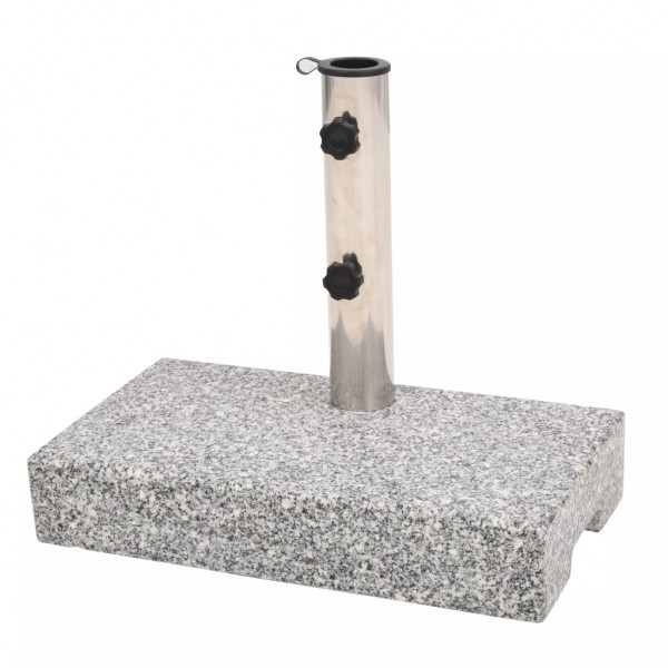 Base de sombrilla de granito rectangular 25 kg
