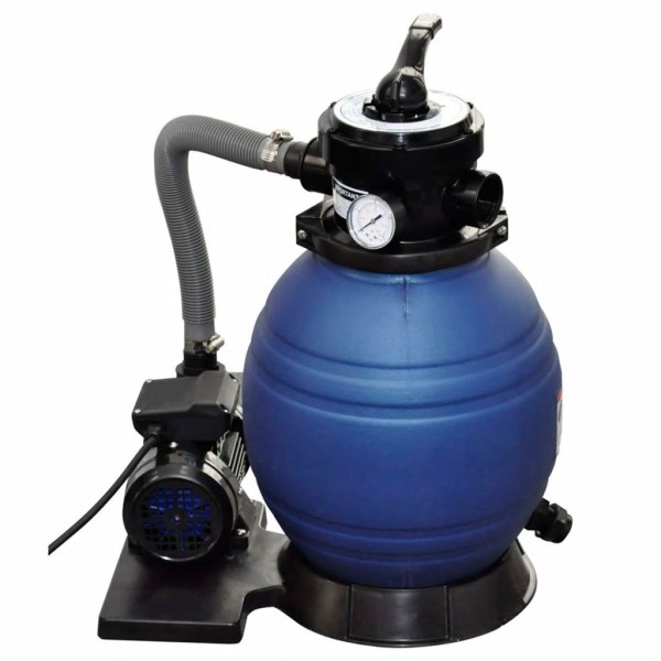 Bomba filtro de arena 400 W 11000 l/h