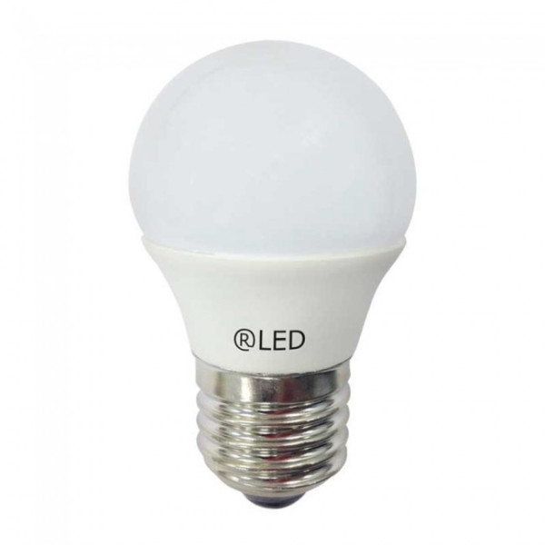 Bombilla LED Esférica E27 6000ºK (5.2W)