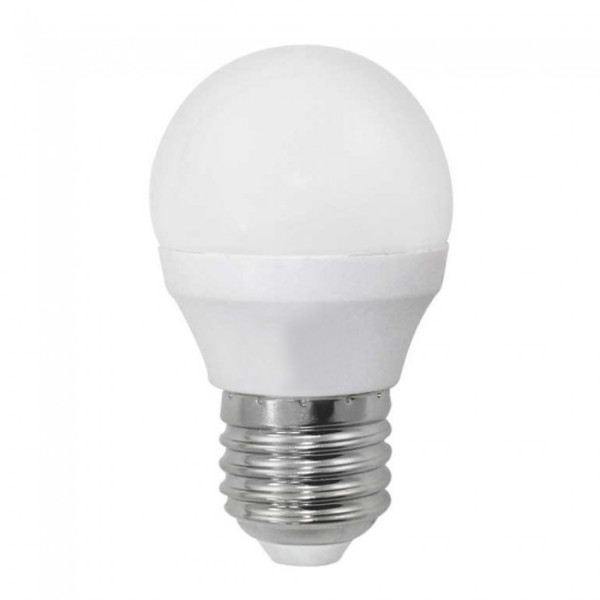 Bombilla LED Esférica E27 Luz Fría (6W)
