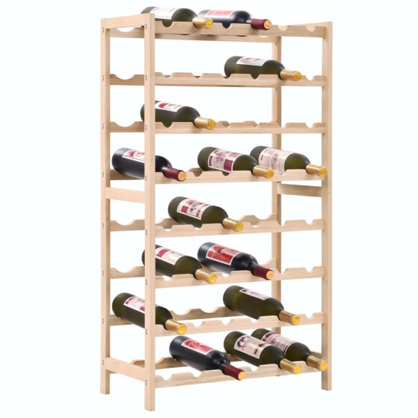 Botellero de madera de cedro 57.5x28x102 cm