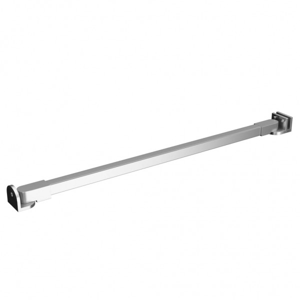 Brazo de soporte para mampara de ducha acero inoxidable 47.5 cm