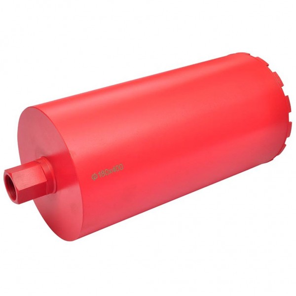 Broca de diamante para perforación en seco / húmedo 180  x 400 mm