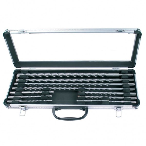 Brüder Mannesmann Set de brocas de taladro SDS-Plus 11 uds. 12587