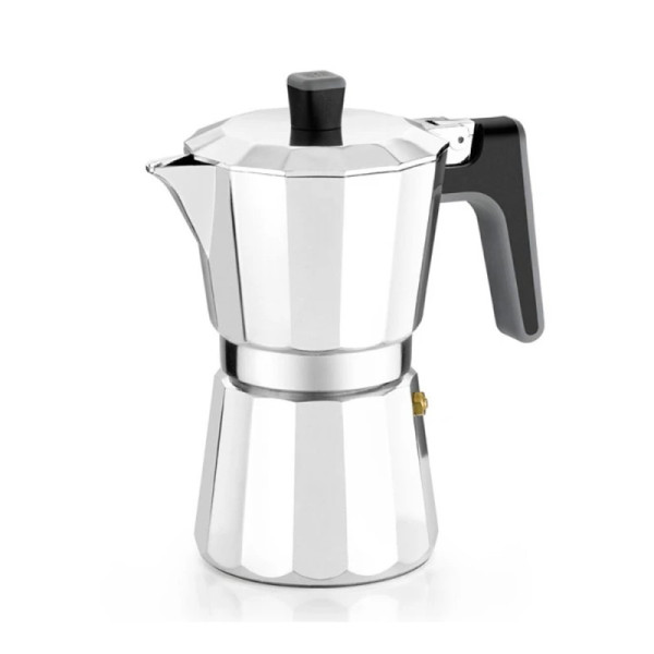 Cafetera Italiana BRA PERFECTA 6 Tazas acero inoxidable