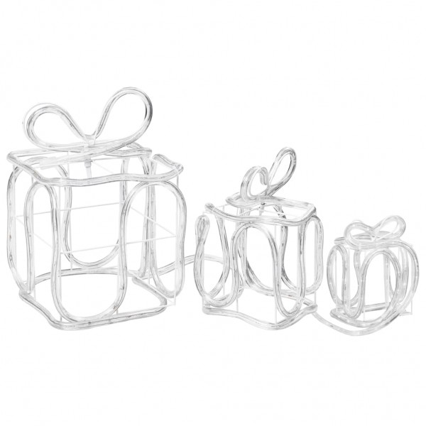 Cajas de regalo adorno navideño 180 LED interior y exterior