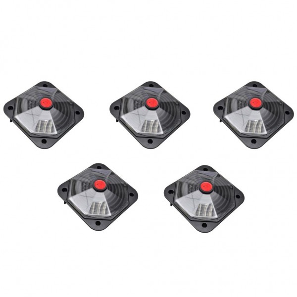 Calentador solar para piscina 735 W. set de 5 unidades