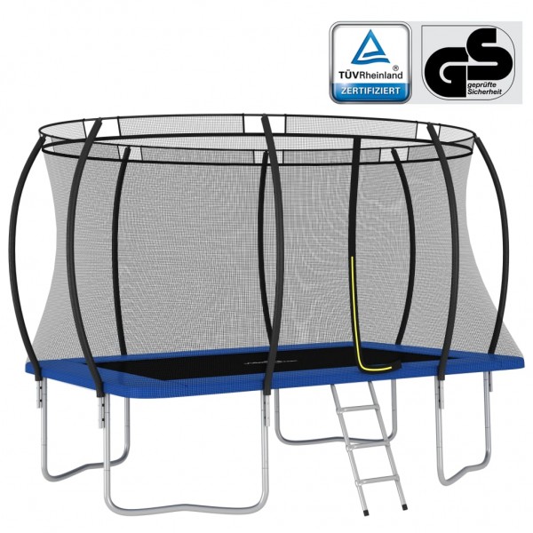Cama elástica rectangular 335x244x90 cm 150 kg
