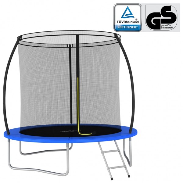 Cama elástica redonda 100 kg 244x55 cm
