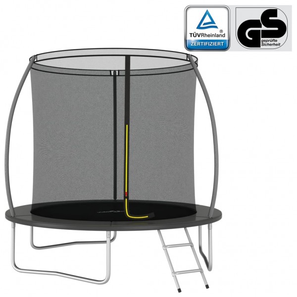 Cama elástica redonda 244x55 cm 100 kg