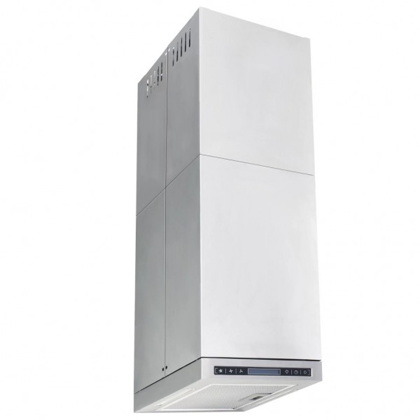 Campana extractora isla pantalla LCD sensor táctil 756 m³/h LED