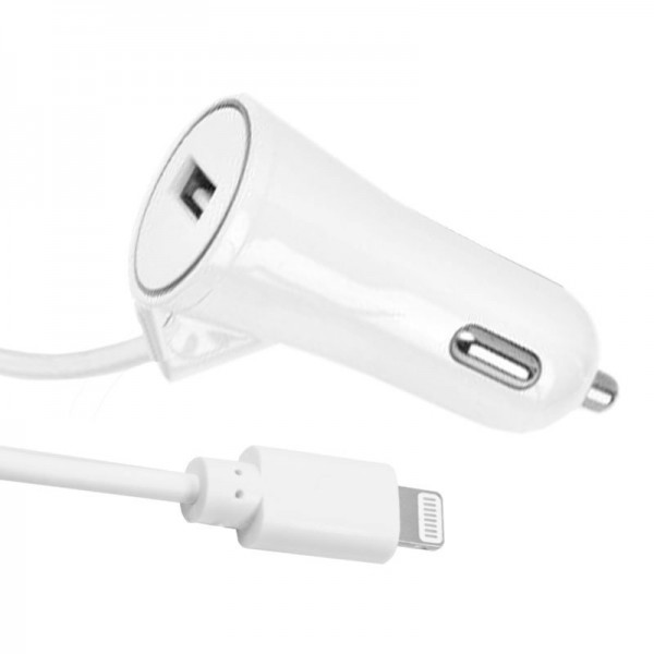 Cargador Coche iPhone / iPad Conexión Lightning (2 x USB) COOL