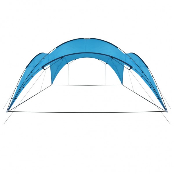 Carpa de fiesta arco azul claro 450x450x265 cm
