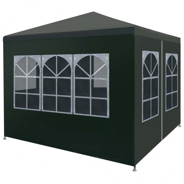Carpa para celebraciones verde 3x3 m