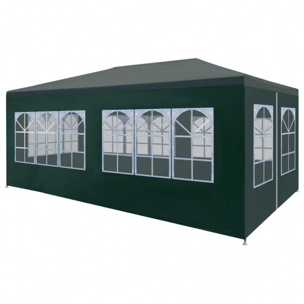 Carpa para celebraciones verde 3x6 m