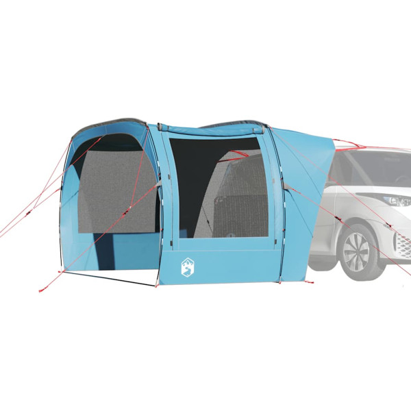 Carpa para coche impermeable azul