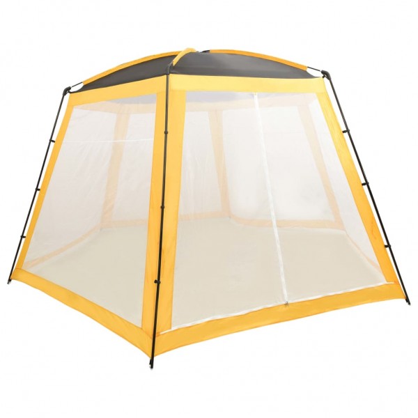 Carpa para piscina de tela amarilla 500x433x250 cm