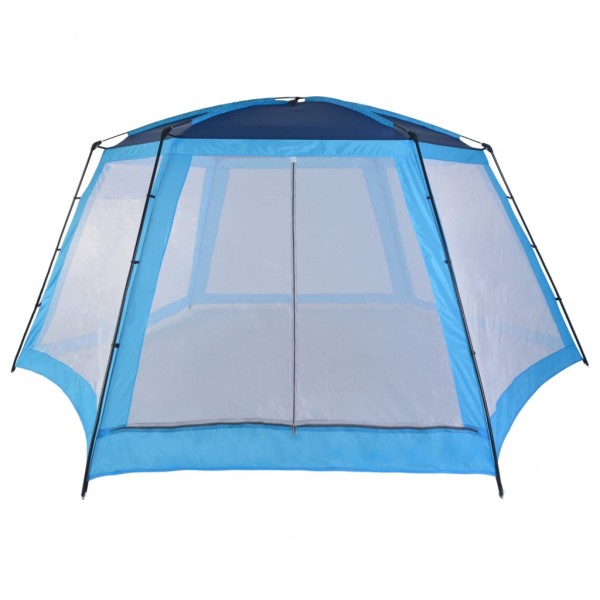 Carpa para piscina de tela azul 660x580x250 cm