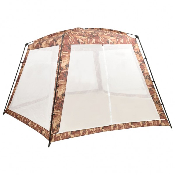 Carpa para piscina de tela camuflaje 660x580x250 cm