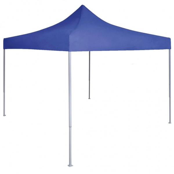 Carpa plegable profesional para celebraciones acero azul 2x2 m