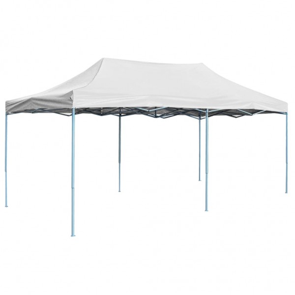 Carpa plegable profesional para celebraciones acero blanco 3x6m
