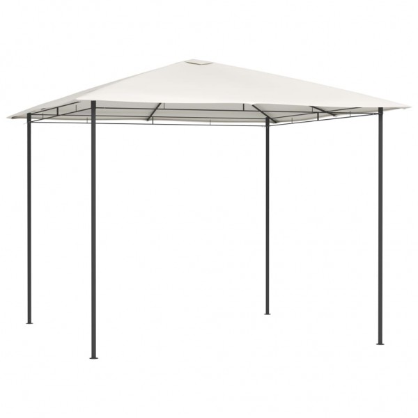 Cenador color crema 3x3x2.6 m 160 g/m²