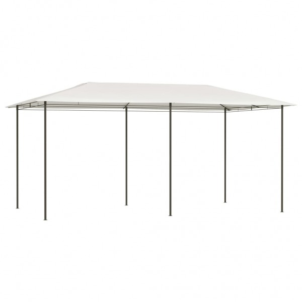 Cenador color crema 3x6x2.6 m 160 g/m²