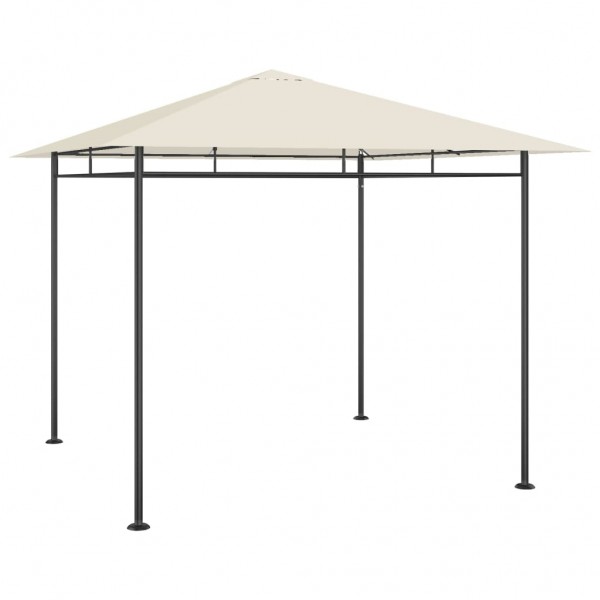 Cenador gris taupé 3x3x2.7 m 180 g/m²