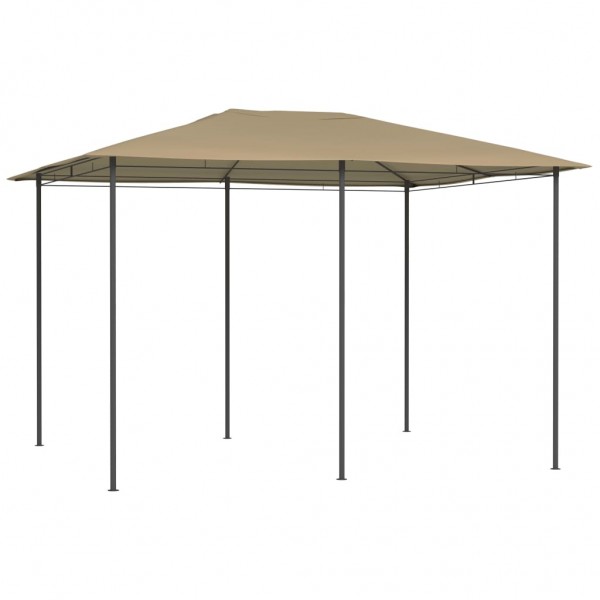 Cenador gris taupe 3x4x2.6 m 160 g/m²