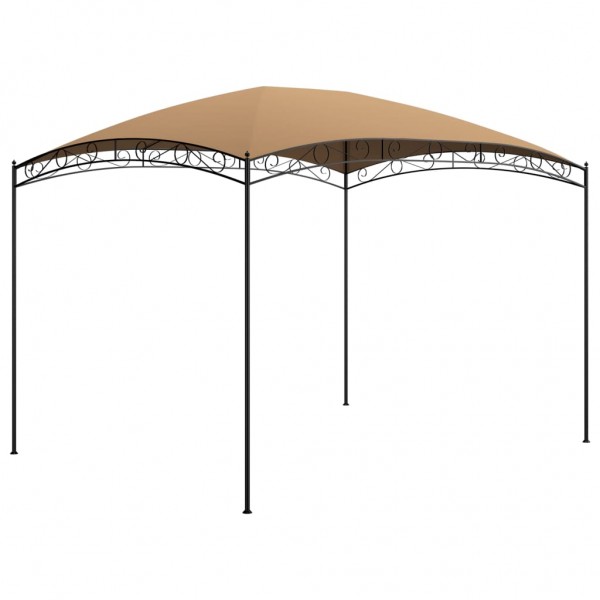 Cenador gris taupé 3x4x2.65 m 180 g/m²