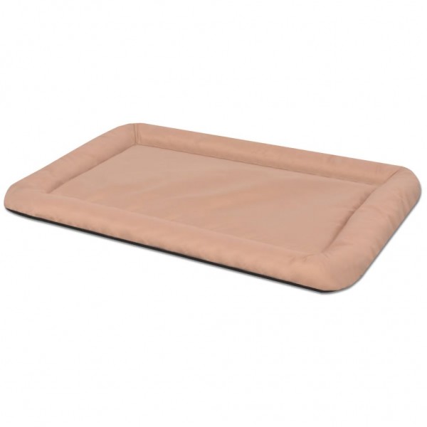 Colchón para perro tamaño XL beige