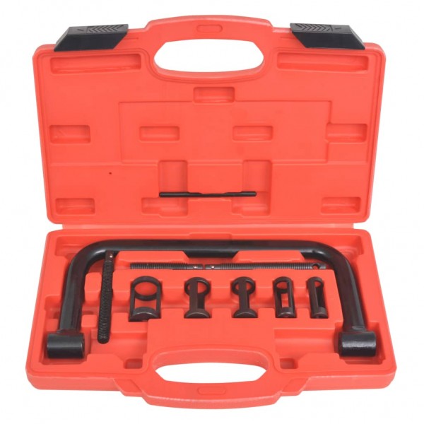 Compresor de muelles de válvula 10 piezas Set de herramientas