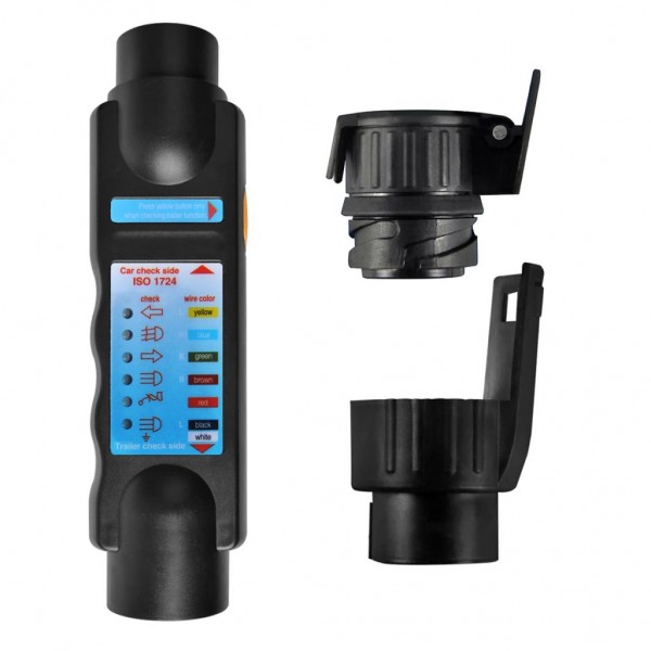 Comprobador de enchufes de remolques ProPlus 343524. 12 V