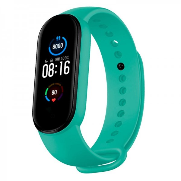 Correa COOL para Xiaomi Mi Band 5 / 6 / 7 / Amazfit Band 5 Liso Mint