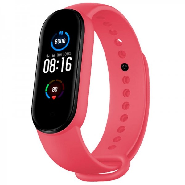 Correa COOL para Xiaomi Mi Band 5 / 6 / 7 / Amazfit Band 5 Liso Rosa