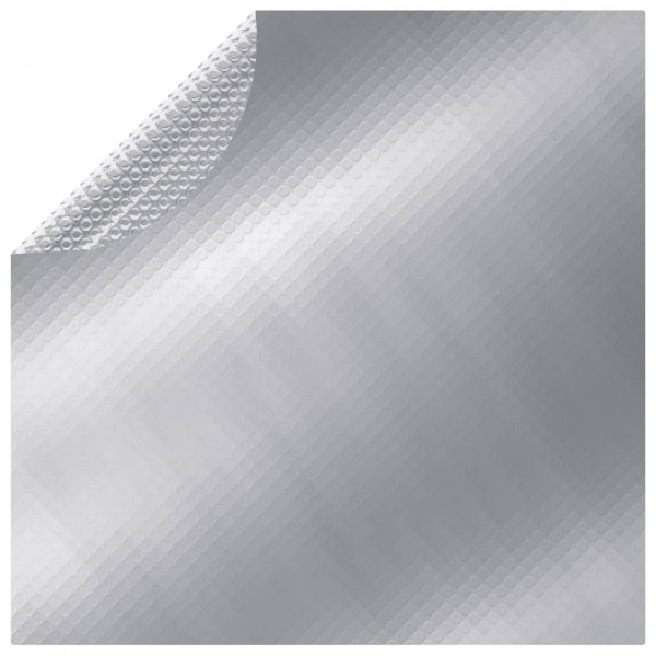 Cubierta de piscina PE plateado 210 cm