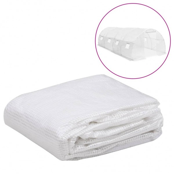 Cubierta repuesto de invernadero transparente (18 m²) 3x6x2 m