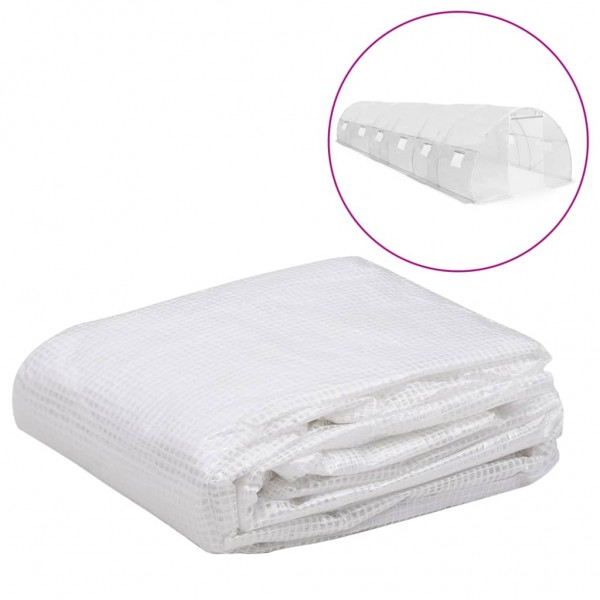 Cubierta repuesto de invernadero transparente (27 m²) 3x9x2 m