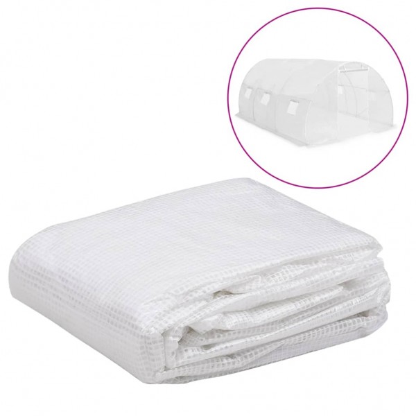 Cubierta repuesto invernadero transparente (13.5 m²) 3x4.5x2 m